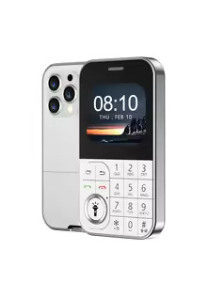 Hope Mini Mobile Phone with Dual SIM, 2.01 Inch Screen, Magic Voice, FM Radio, Blacklist Function, Type-C Charging, Compact Design - Image 1